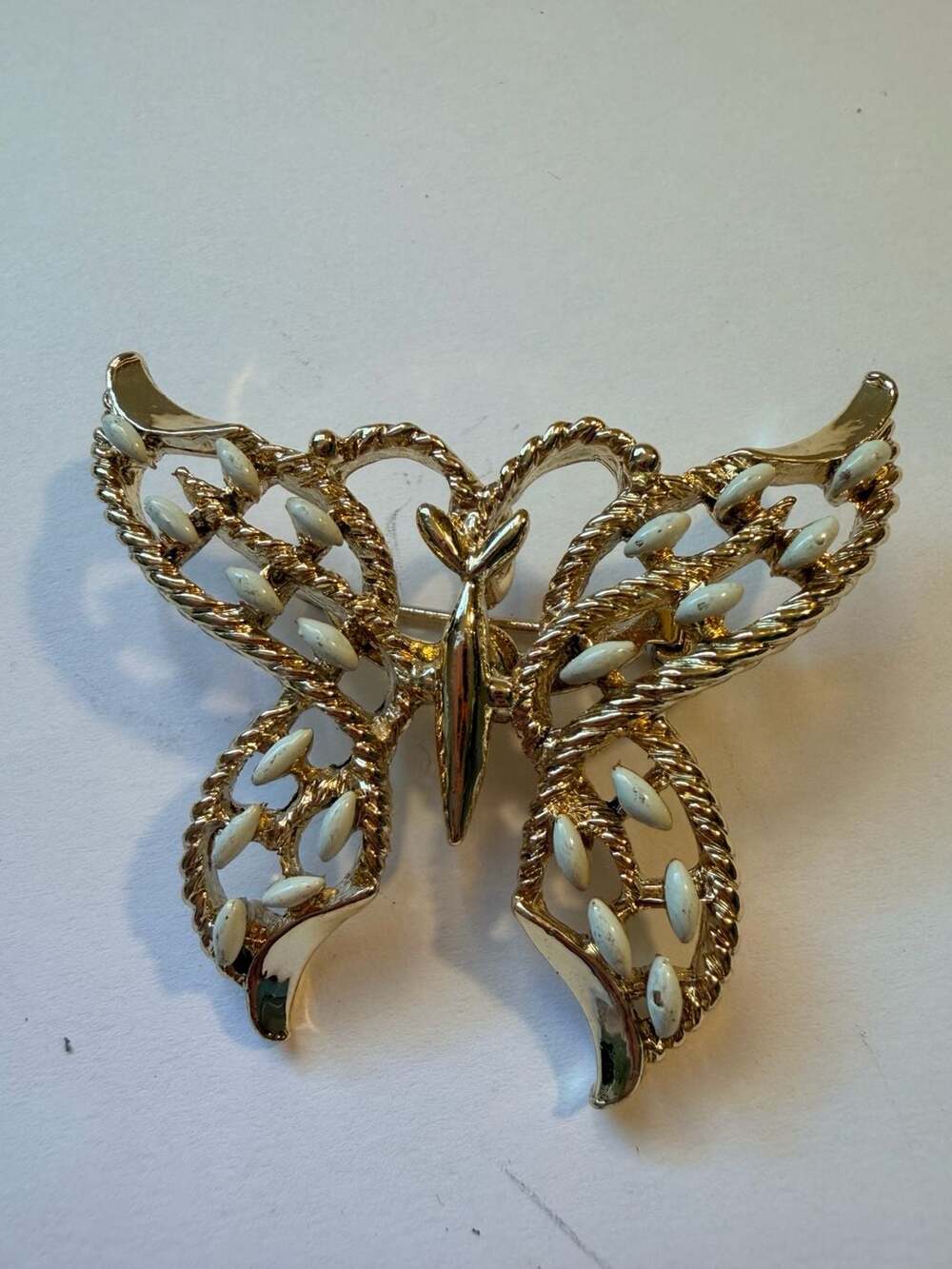 Vintage Gerry's Enamel Butterfly Brooch (9452) Gorgeous! - ,